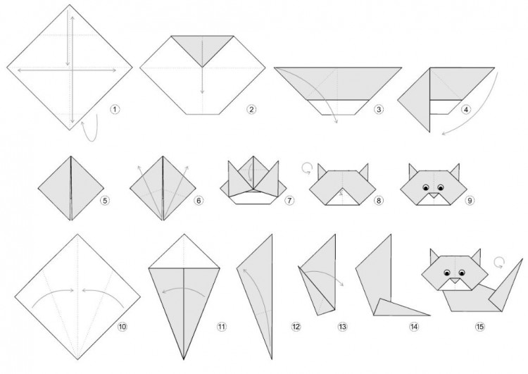 the-geek-x-vrv-bleu-toucan-sortent-origami-pliage-chat-ep-review-instruction